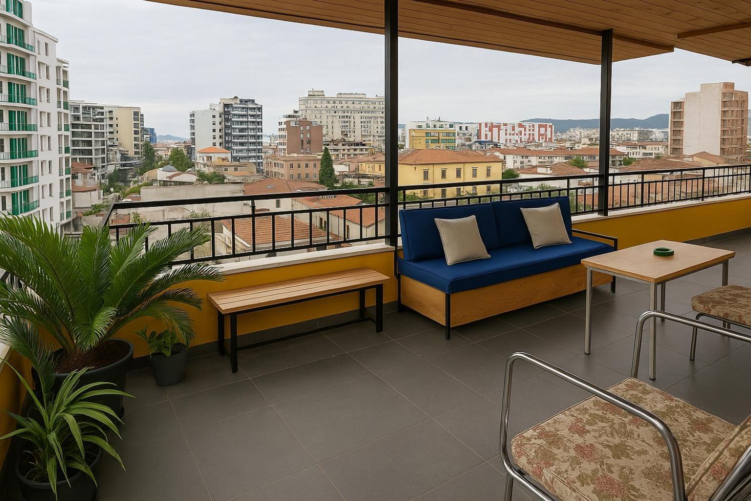Cozy Big Apartment With Balcony Tiranë Eksteriør bilde